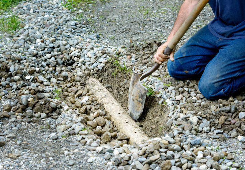 French drain system